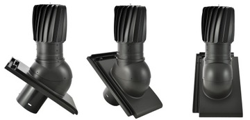 ВРАЩАЮЩИЙСЯ вентиляционный дымоход из АЛЮМИНИЕВОГО ТУРМАЛИНА