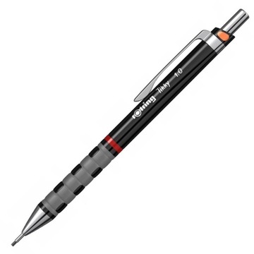 Карандаш механический Rotring 1,0 мм, корпус черный.