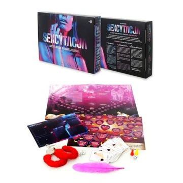 SEXCYTACJA Gra Erotyczna Dla Par 3w1 Prezent