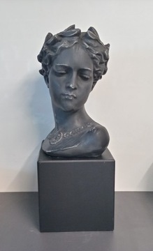 Головка вазона.В-26 см.Цвет: винтажный черный.