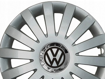 Naklejki na kołpaki VW POLO GOLF PASSAT UP 55 mm