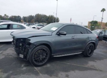 Mercedes GLE V167 2022 Mercedes-Benz GLE 2022, 3.0L, 4x4, 53 AMG, COUPE, od ubezpieczalni 3.0, zdjęcie 1