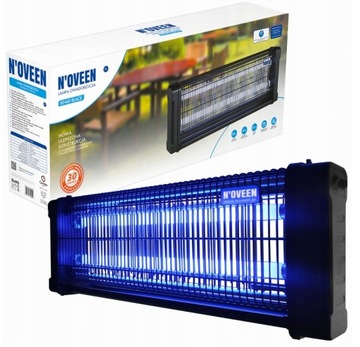 DUŻA LAMPA OWADOBÓJCZA KOMARY MUCHY IKN40 180m2 UV