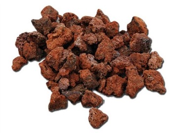 GRYS LAVA ŻWIR LAWA CZERWONY PODŁOŻE 8/16 mm 1 kg