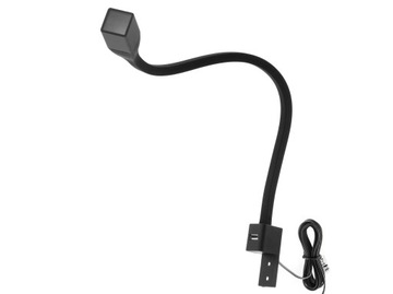 Lampa nocna LED do łóżka czytania 1,5W FLEXI Q USB