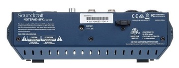 Soundcraft Notepad 8FX — микшер