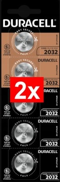 Литиевая батарейка Duracell CR2032 (5 шт. в блистере)