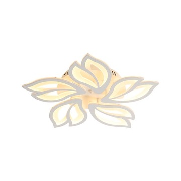 СВЕТОДИОДНЫЙ ПОТОЛОЧНЫЙ СВЕТИЛЬНИК С ДИСТАНЦИОННЫМ УПРАВЛЕНИЕМ БЕЛЫЙ СОВРЕМЕННЫЙ ДЛЯ ГОСТИНОЙ ЛЮСТРЫ