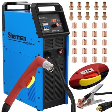 Przecinarka plazmowa Sherman CUT 50K z kompresorem