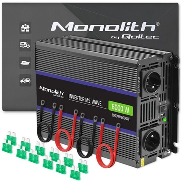 Przetwornica napięcia Monolith 6000 MS Wave |||