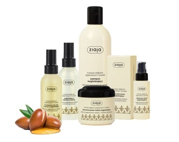 Ziaja zestaw kosmetyków do włosów z arganem