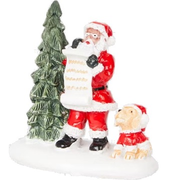 WIOSKA SCENKA ŚWIĄTECZNA MAGIC VILLAGE MIKOŁAJ