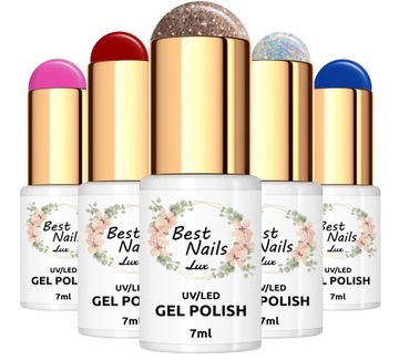 BEST NAILS LUX UV/LED ГИБРИДНЫЙ ЛАК 7 МЛ - 109