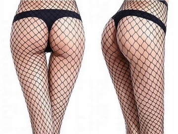 M366 KABARETKI z Cyrkoniami NUDE RAJSTOPY CYRKONIE