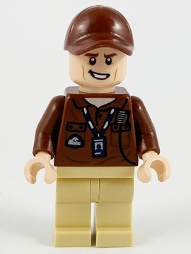 LEGO Z SERI JURASSIC WORLD - PRACOWNIK NR. jw065