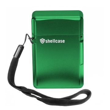 SHELLCASE ALUMINIOWE ETUI SMYCZ KEYLESS ZIELONE