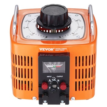 Переменный трансформатор VEVOR 3000 ВА 10 А, 0-300 В, регулятор напряжения переменного тока