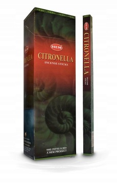 Kadzidełka HEM kadzidło - CITRONELLA - 8szt.
