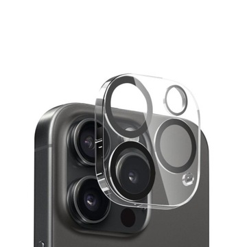 Szkło na Obiektyw iPhone 16 Pro/ 16 Pro Max Crong Lens Shield na Aparat
