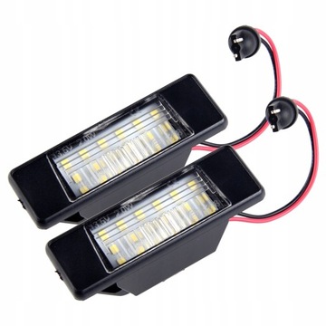 TABULE SPZ LED DO NISSAN QASHQAI