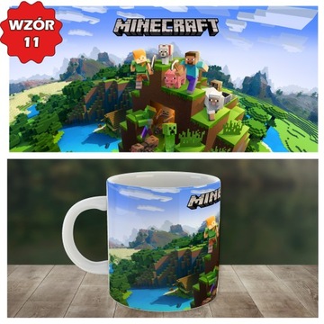 FP КРУЖКА MINECRAFT ПОДАРОК ​​ИГРОКУ САНТА-КЛАУС +