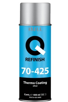 Q 70-425 Lakier na wysokie temperatury SREBRO 190