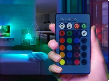 ЦВЕТНАЯ ЛАМПА RGB ДИНАМИЧЕСКИ ИЗМЕНЯЮЩАЯСЯ GU10