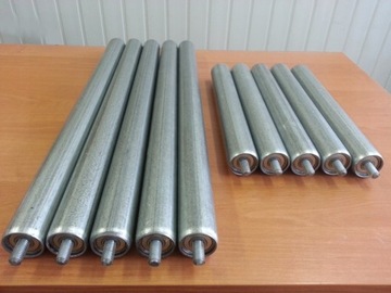 РОЛИК ТРАНСПОРТНЫЕ РОЛИКИ КОНВЕЙЕР ПОДАЮЩИЙ РОЛИК 1200/42 мм ОЦИНКОВАННЫЙ