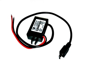 przewód - przetwornica nap. 12V x 1x5V/3A mini USB