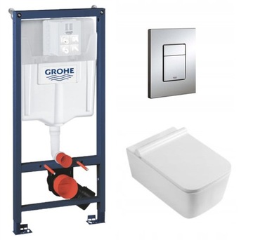STELAŻ GROHE PRZYCISK MISA WC RIMLESS DUROPLAST