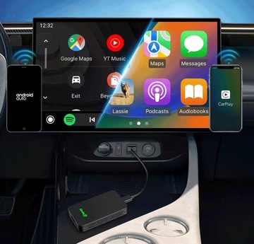 АДАПТЕР CARLINK 5.0 APPLE CARPLAY ANDROID AUTO WIRELESS