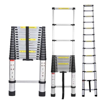 4,4M DRABINA TELESKOPOWA ALUMINIOWA SKŁADANA 440CM