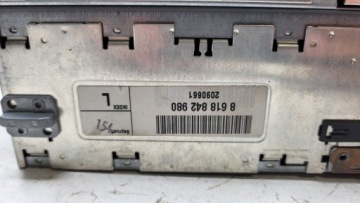 АВТОМОБИЛЬНЫЙ РАДИО 2-DIN AUDI NAVIGATION PLUS AUDI 4B0035192K В ХОРОШЕМ СОСТОЯНИИ GWR