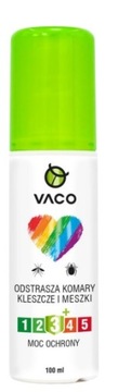 VACO PŁYN na KOMARY KLESZCZE PRIDE EDITION 15%DEET