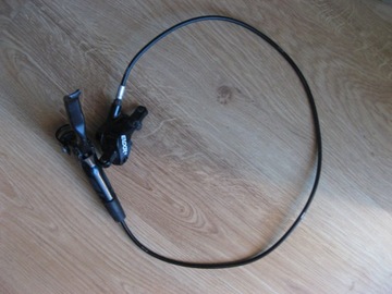 Передний правый велосипедный дисковый тормоз Avid.