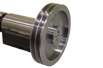 Дровокол, шнек 80мм со шкивом fi 200 2x13