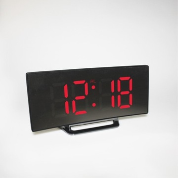 Elektroniczny LED Cyfrowy Zegar Nocny Alarm
