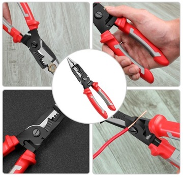 Многофункциональные клещи для электриков КОМБИНИРОВАННЫЕ КЛЕЩИ РЕЗКИ