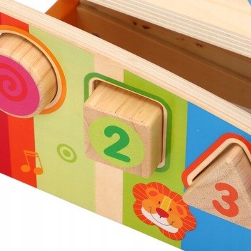 Сортировщик форм Ксилофон 2 в 1 Деревянный