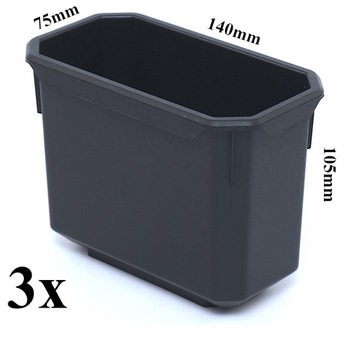 ИНСТРУМЕНТАЛЬНАЯ ДОСКА ДЛЯ ГАРАЖА 14 ПОДДОНОВ + КОНТЕЙНЕРЫ И РУЧКИ НАСТЕННАЯ ПОЛКА