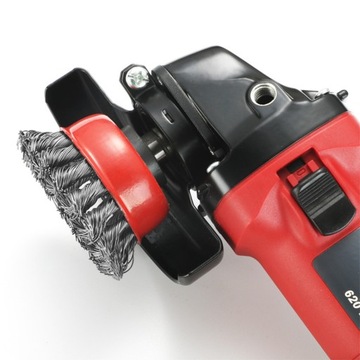 SZCZOTKA NA WIERTARKĘ WKRĘTARKĘ DRUCIANA 125mm XXL