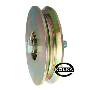 ROLKA JEZDNA NA TEOWNIK fi.117mm DO BRAM SZYNOWYCH