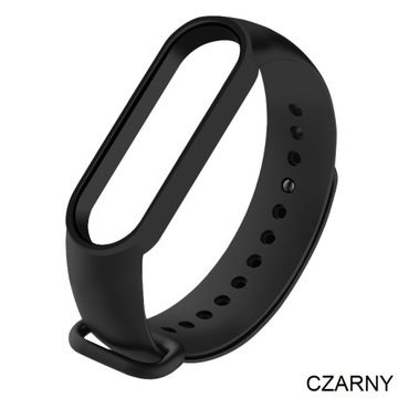 OPASKA PASEK BRANSOLETKA ZAMIENNA do XIAOMI MI BAND 3 BAND 4 CZARNA