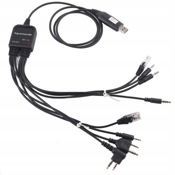 KABEL DO PROGRAMOWANIA RADIA 8 W 1 DLA KENWOOD