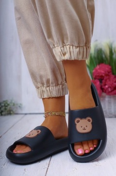 KLAPKI DAMSKIE KAPCIE LEKKIE MIĘKKIE KOLOROWE