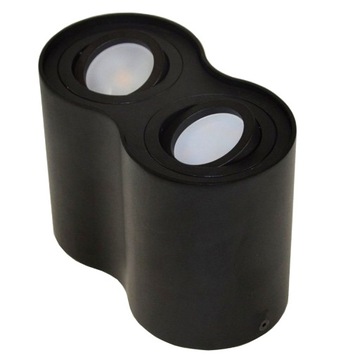 SIROCO ЧЕРНЫЙ ПОДВИЖНЫЙ КРУГЛЫЙ АЛЮМИНИЕВЫЙ ПОТОЛОЧНЫЙ СВЕТИЛЬНИК