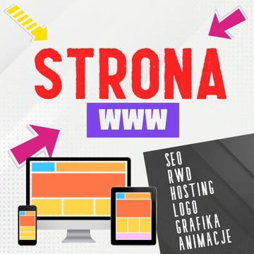 STRONA INTERNETOWA WWW - Animacje Grafika SEO RWD