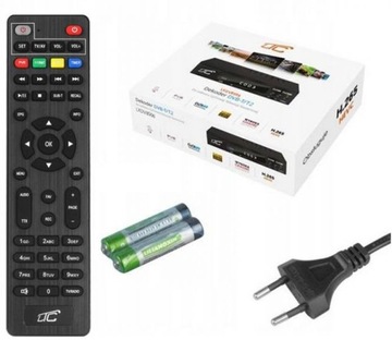 DVB-T2 HD декодер наземного ТВ-тюнер HEVC наземное телевидение для телевидения