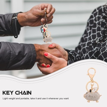 Keychain Bag Ornament Ring Girl