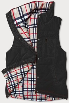 BEZRĘKAWNIK ZE STÓJKĄ 2383 CZARNY 52